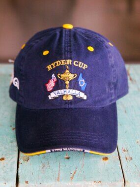 Ryder Cup Valhalla 37th Matches 2008  Hat Cap Embroidered Blue Adjustable